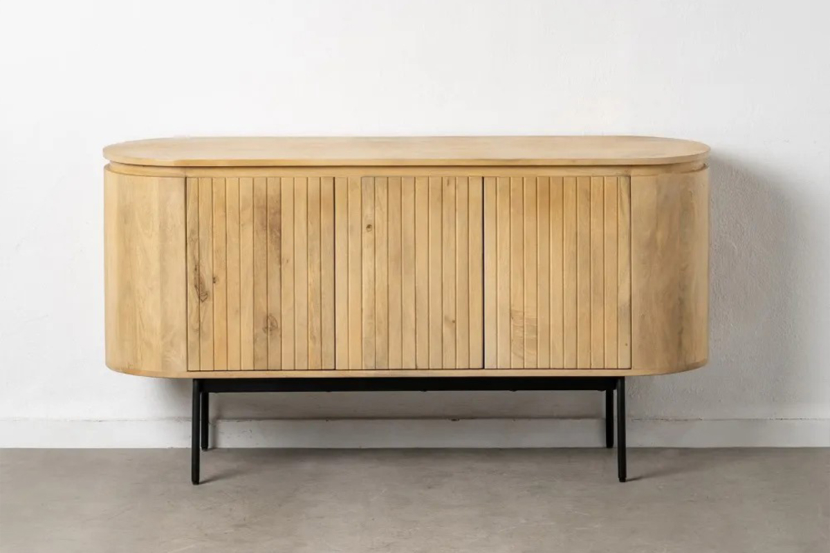 Buffet en manguier – Design haut de gamme pour salon raffiné