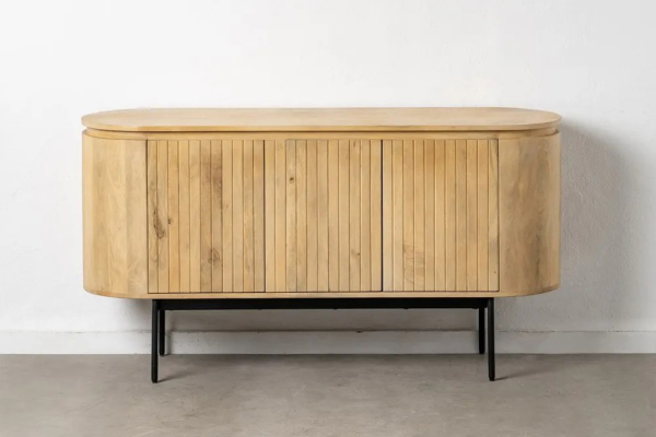 Buffet en manguier – Design haut de gamme pour salon raffiné