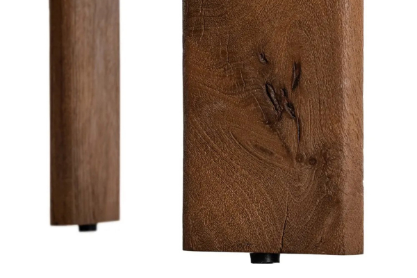 Table basse en manguier massif 115 cm Althéa – Élégance bois naturel