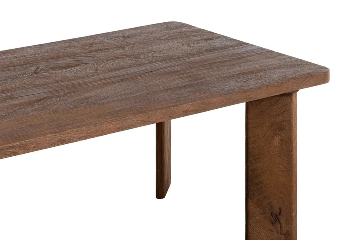 Table basse en manguier massif 115 cm Althéa – Élégance bois naturel