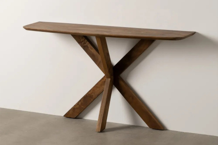 Console Kaora en manguier massif – Mobilier haut de gamme et design