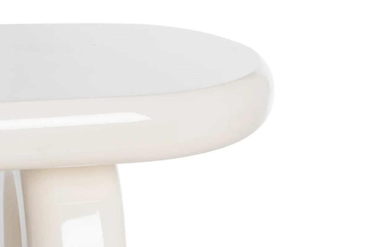 Console en bois design Novea – Élégance laquée crème ou vert