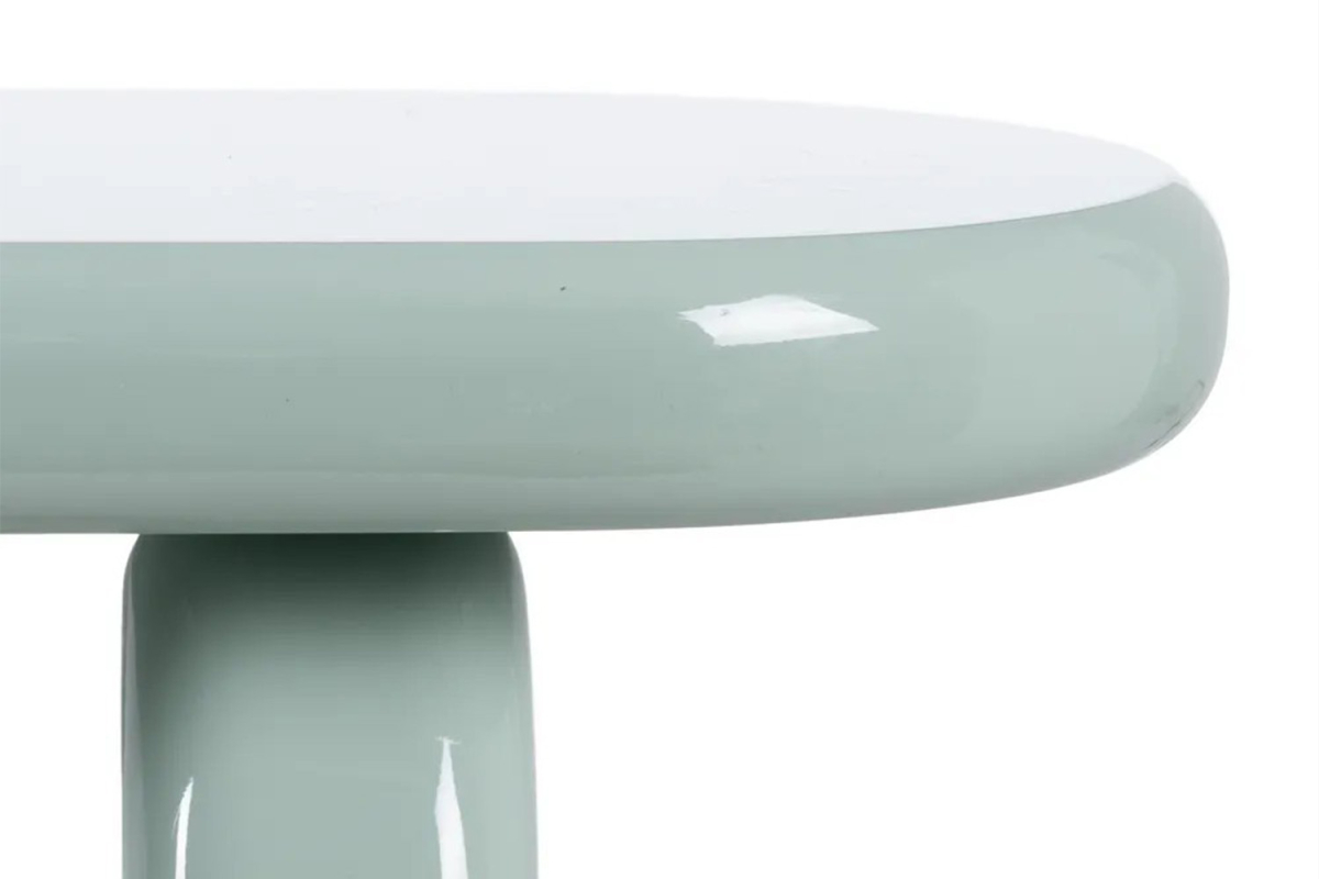 Console en bois design Novea – Élégance laquée crème ou vert