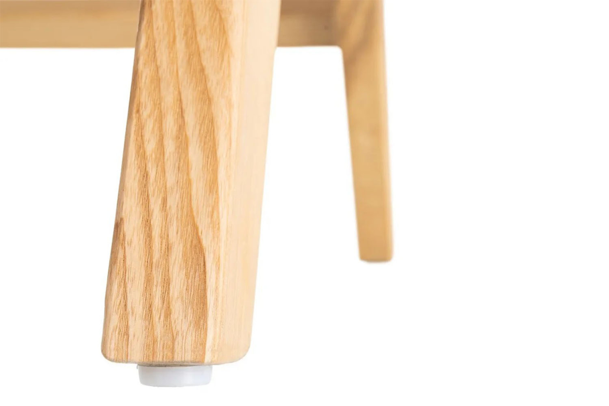 Fauteuil en frêne massif et corde Mirea – Design haut de gamme
