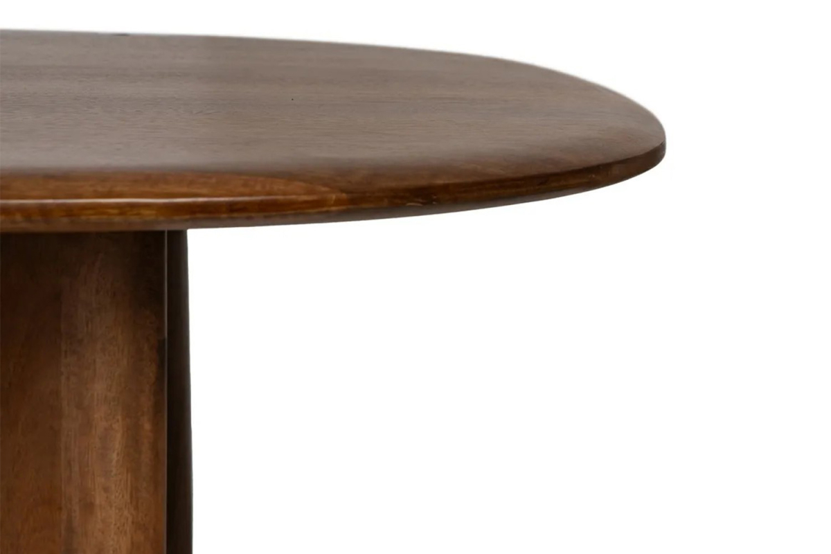 Table en manguier massif 6-8 pers. Soria – Élégance bois naturel