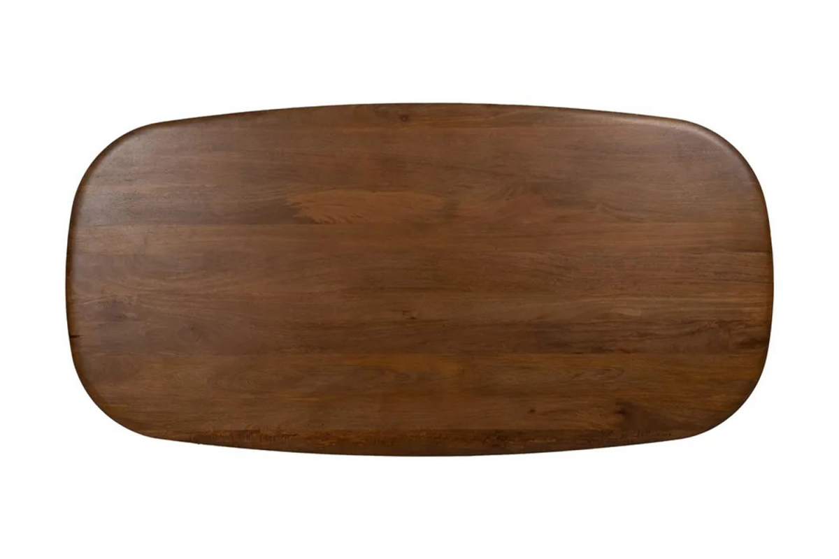 Table en manguier massif 6-8 pers. Soria – Élégance bois naturel
