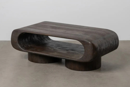 Table basse Senza 122 cm en manguier massif – Mobilier haut de gamme