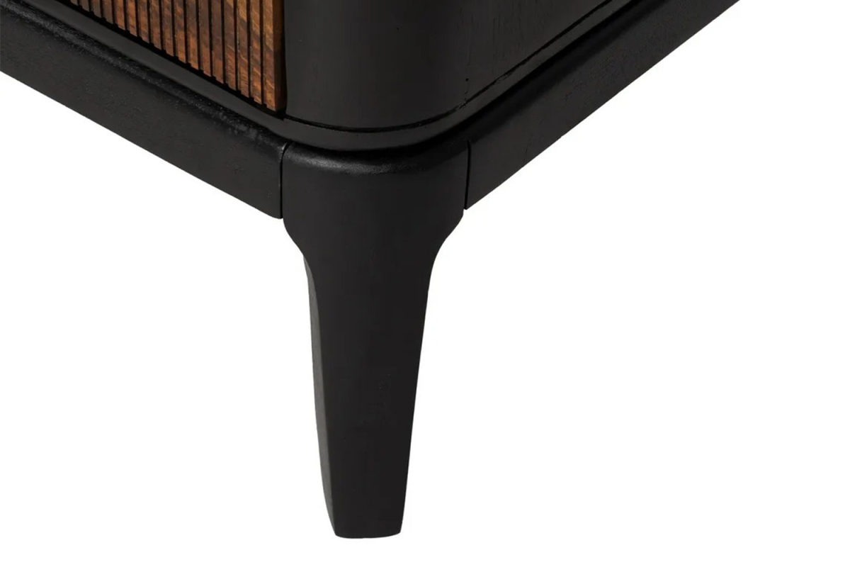 Buffet 3 portes en manguier massif 160 cm Elven – Élégance bois noble