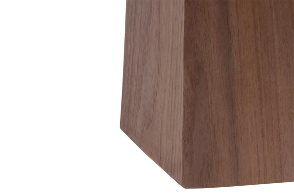 Table avec pied central en bois et céramique 6-8 pers. Lysandre – Design haut de gamme
