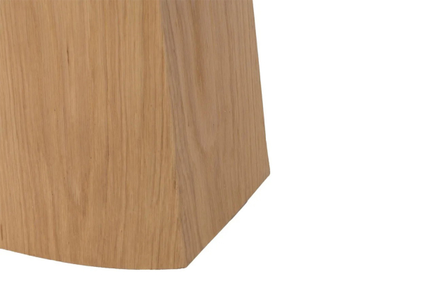 Table avec pied central en bois et céramique 6-8 pers. Lysandre – Design haut de gamme