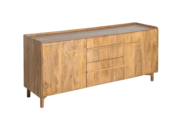 Buffet Orval 160 cm en manguier massif – Rangement chic
