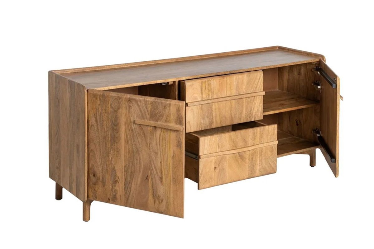 Buffet Orval 160 cm en manguier massif – Rangement chic