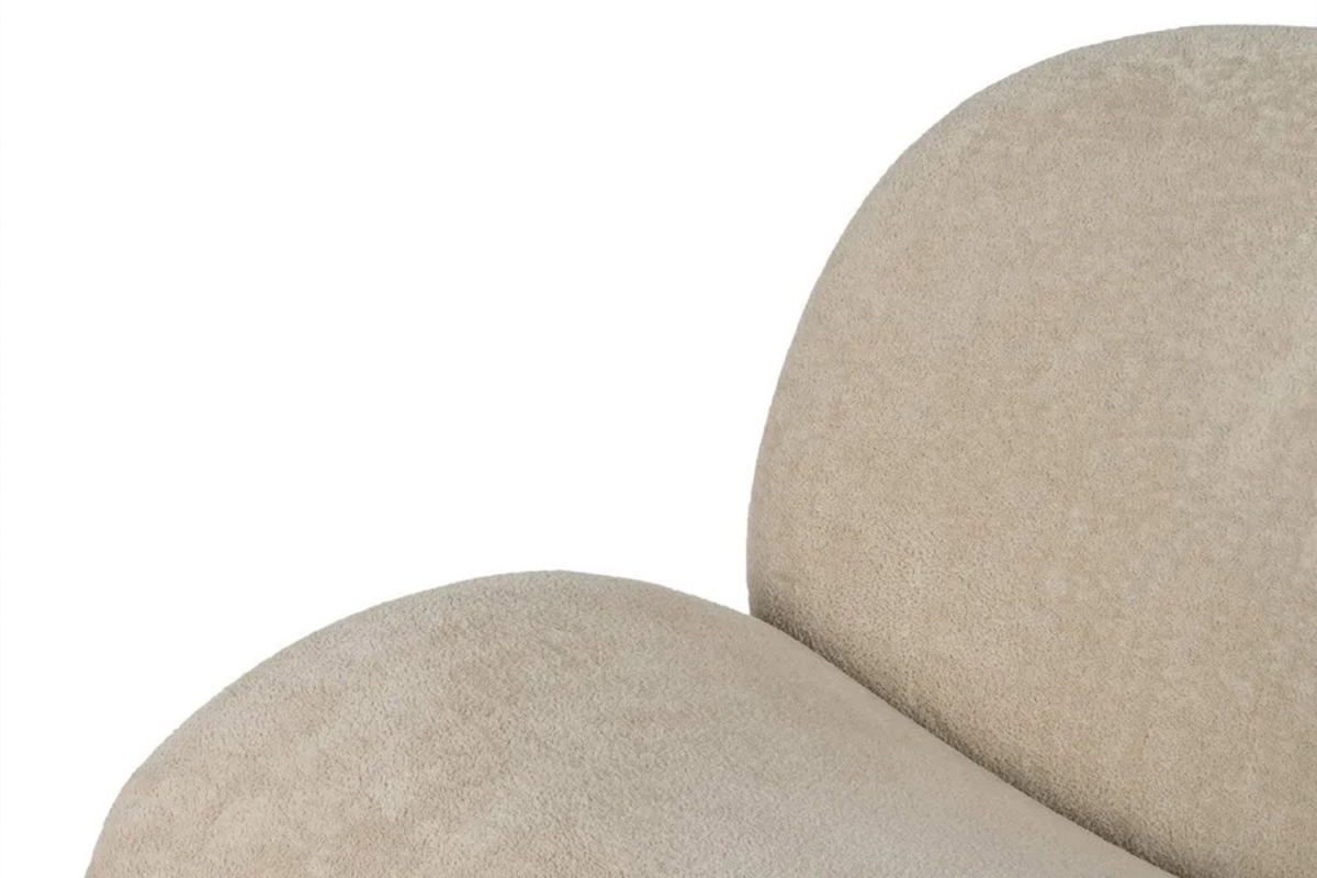 Fauteuil Olwen design bouclette – Mobilier haut de gamme pour salon