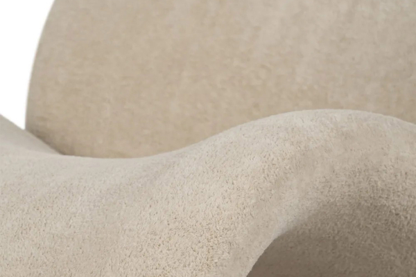 Fauteuil Olwen design bouclette – Mobilier haut de gamme pour salon