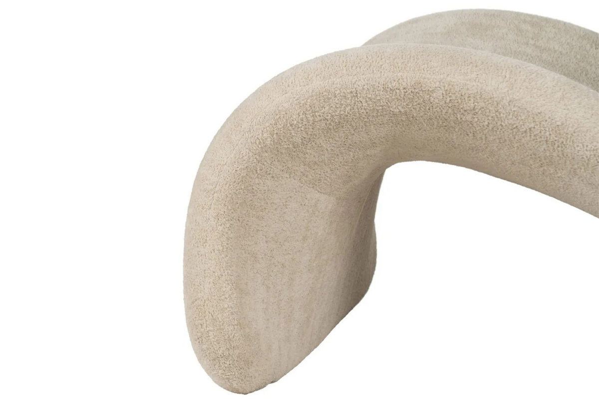 Fauteuil Olwen design bouclette – Mobilier haut de gamme pour salon