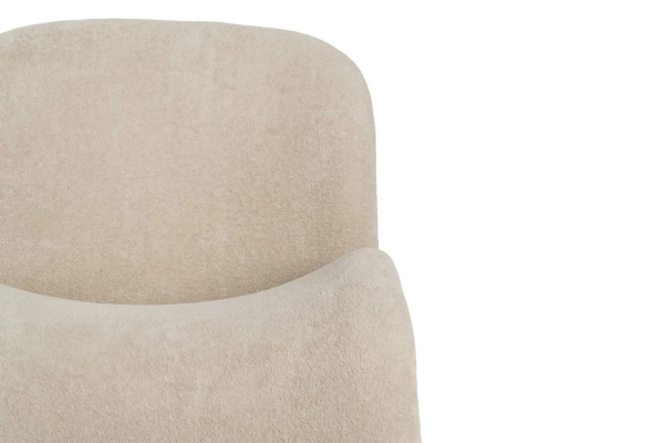 Fauteuil Olwen design bouclette – Mobilier haut de gamme pour salon