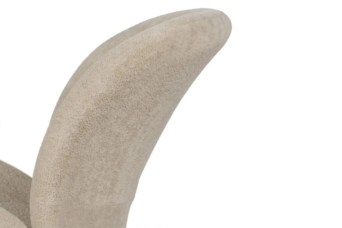 Fauteuil Olwen design bouclette – Mobilier haut de gamme pour salon
