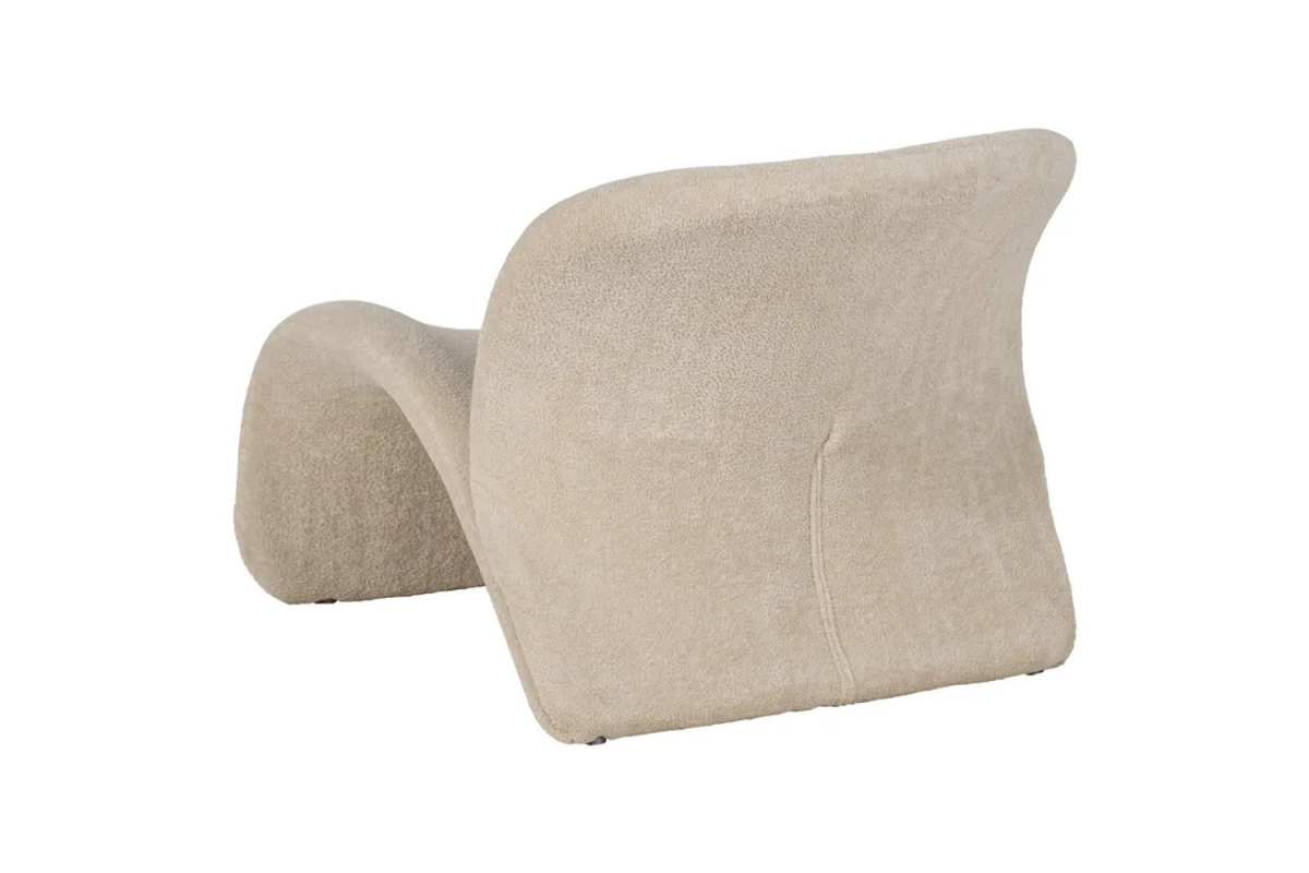 Fauteuil Olwen design bouclette – Mobilier haut de gamme pour salon