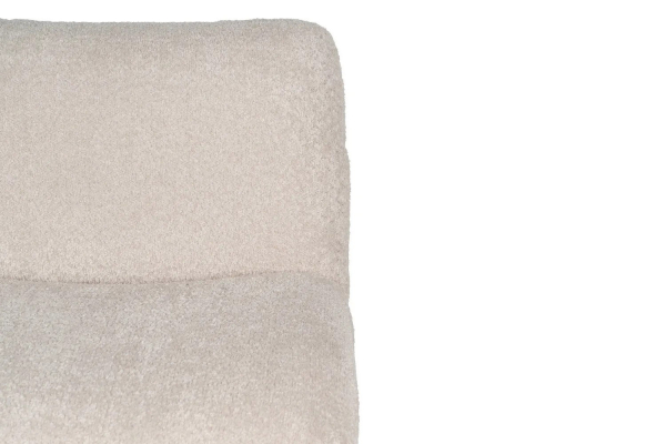 Fauteuil design Naelis – Bouclette chic & confort raffiné