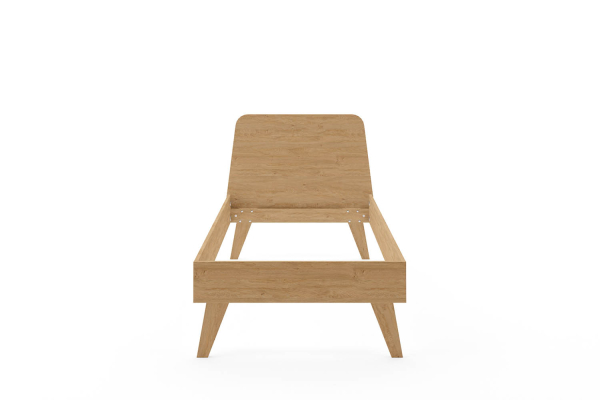Lit 1 place en bois Soho