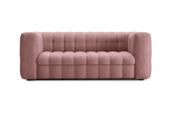 Canapé droit convertible ouverture express tissu texturé Cloud