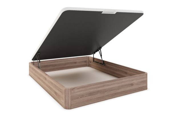 Lit coffre en bois, durable, conçu et fabriqué en France