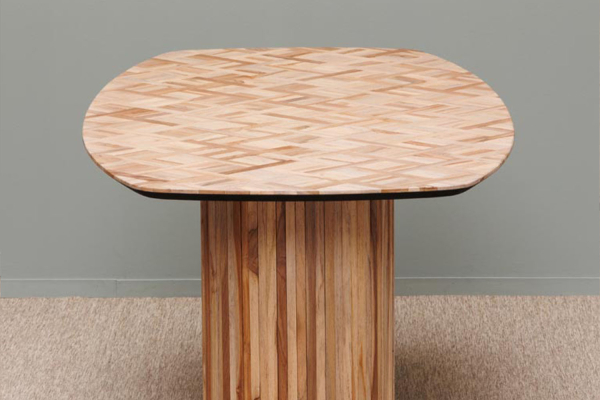 Table en teck recyclé 4-6 pers. Alvar