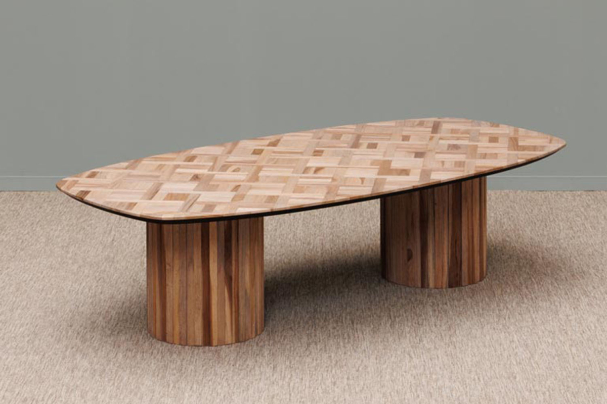 Table basse en teck recyclé Alvar