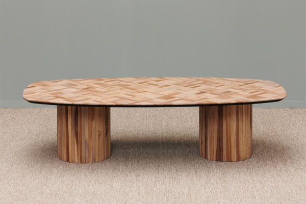 Table basse en teck recyclé Alvar