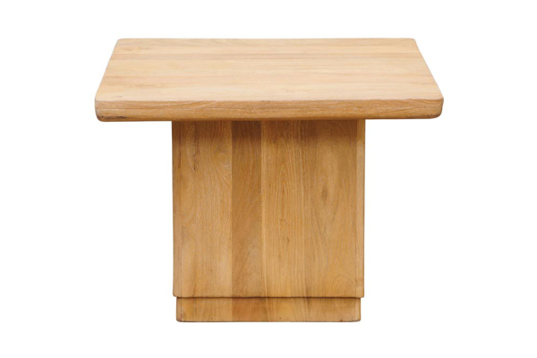 Table basse carré en manguier massif Alith