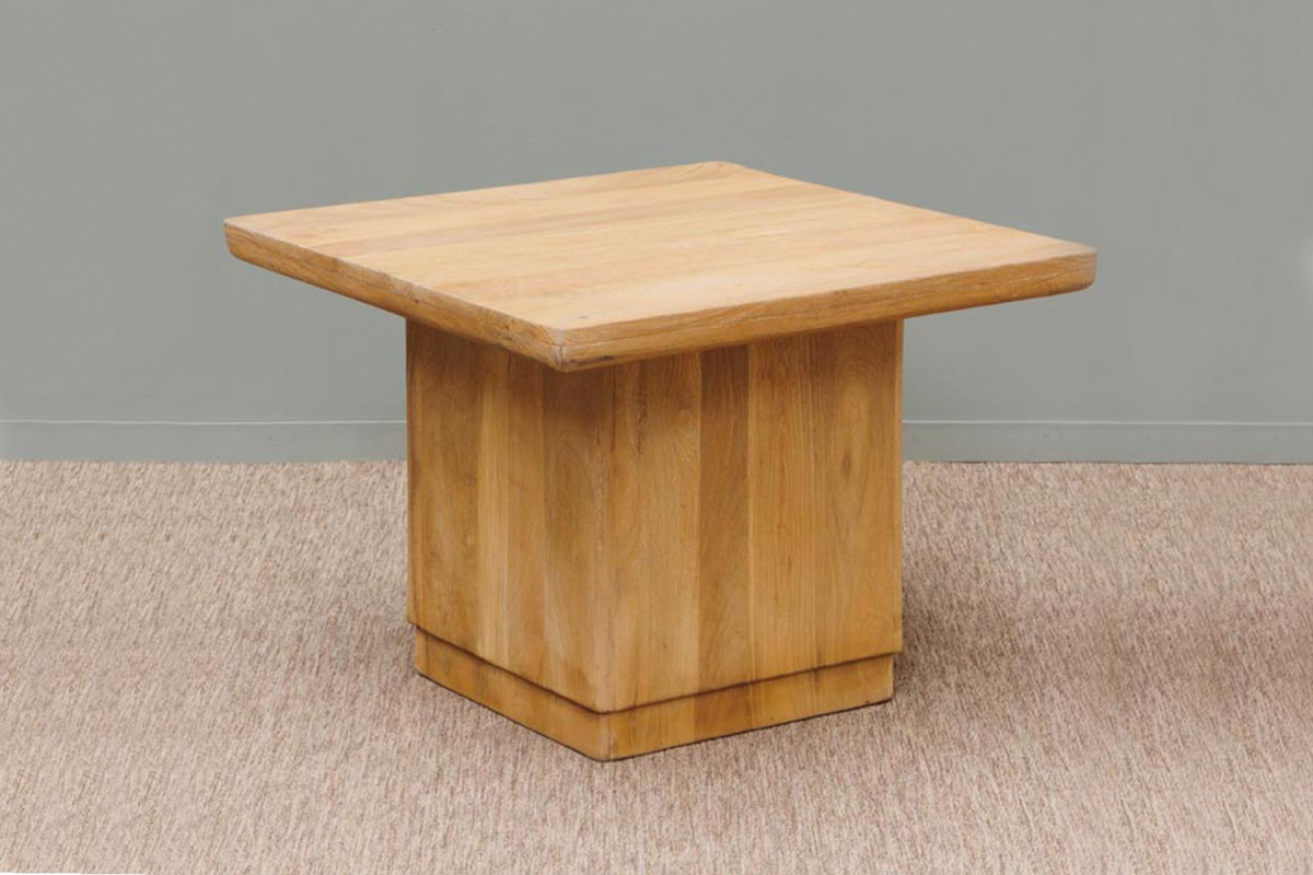 Table basse carré en manguier massif Alith