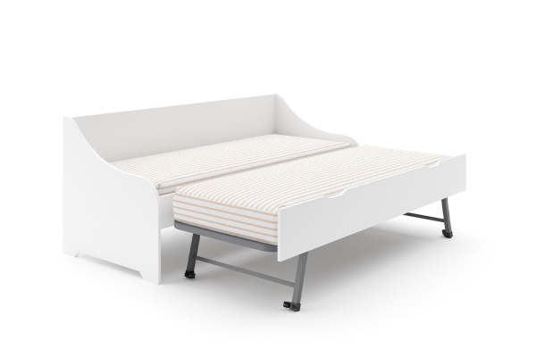 Lit gigogne banquette en bois Anouk