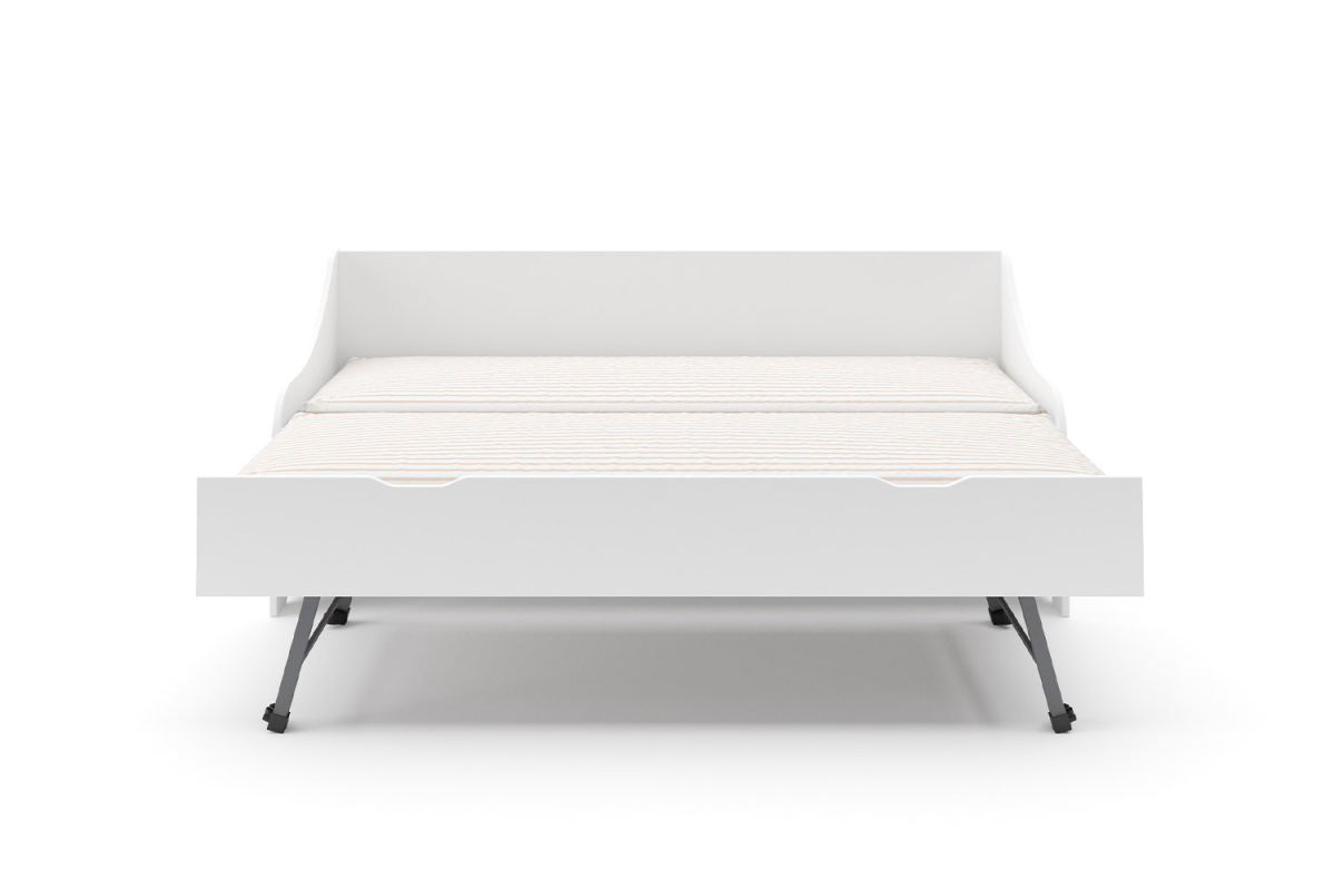 Lit gigogne banquette en bois Anouk