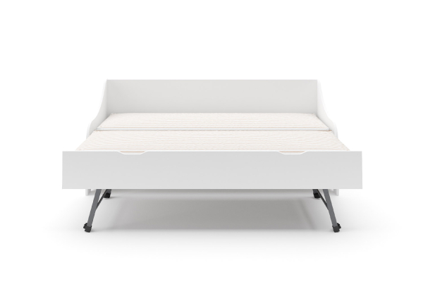 Lit gigogne banquette en bois Anouk