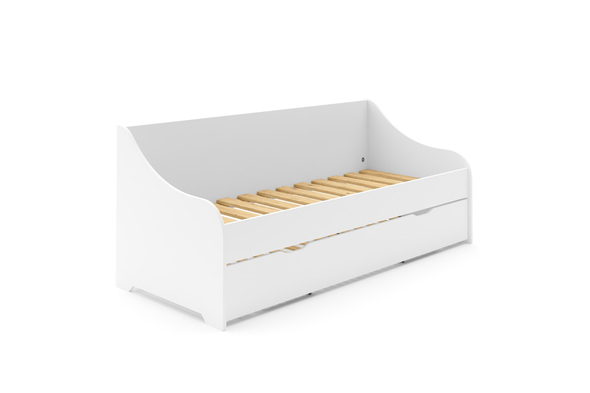 Lit gigogne banquette en bois Anouk