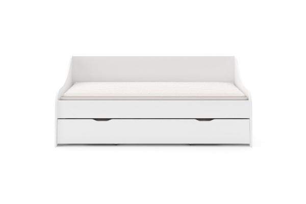 Lit gigogne banquette en bois Anouk