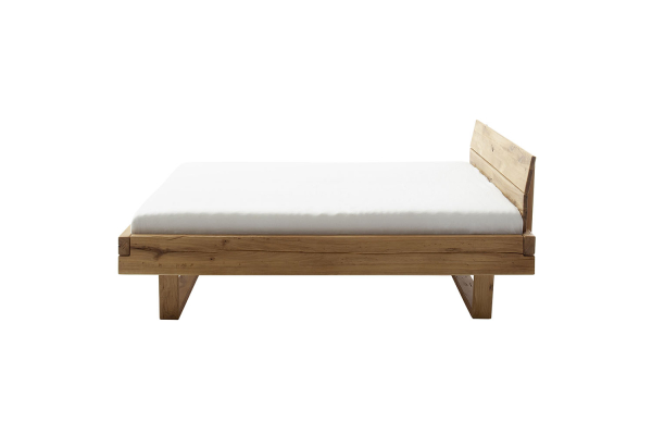 Lit en chêne massif au style contemporain - Bois certifié