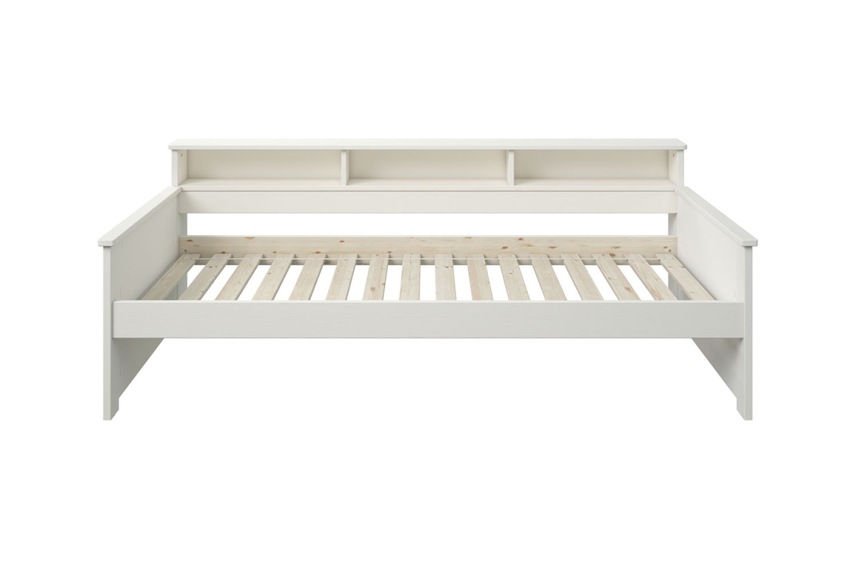 Lit banquette avec rangement en bois Milo 90x200 – Design pratique