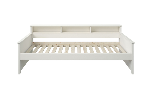Lit banquette avec rangement en bois Milo 90x200 – Design pratique
