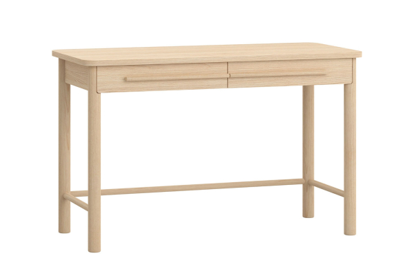 Bureau 2 tiroirs en bois Naya – Élégance et fonctionnalité