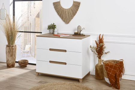 Commode 3 tiroirs Sofia