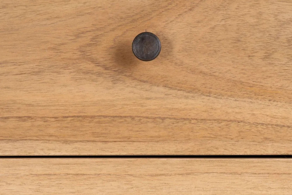 Commode 3 tiroirs en bois massif Lior – Élégance et rangement