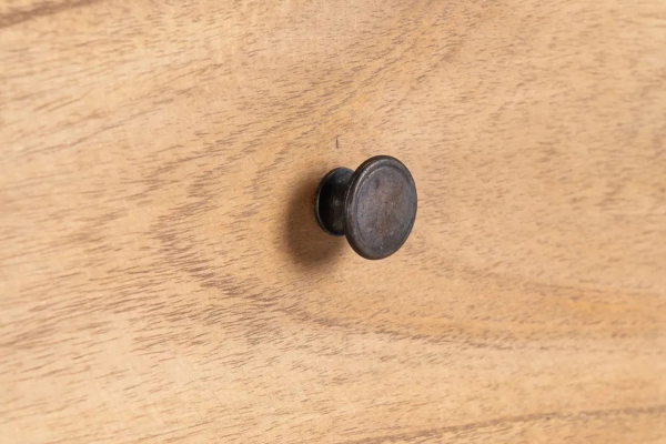 Commode 3 tiroirs en bois massif Lior – Élégance et rangement