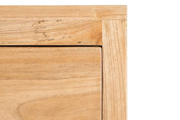 Commode 3 tiroirs en bois massif Lior – Élégance et rangement