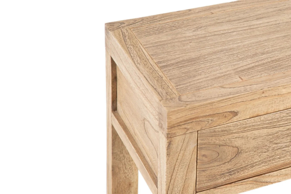 Console 2 tiroirs en bois massif Lior – Style et rangement discret