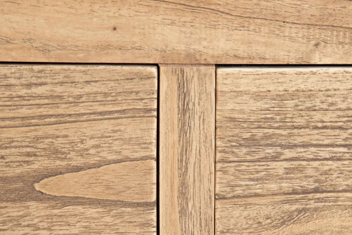 Console 2 tiroirs en bois massif Lior – Style et rangement discret
