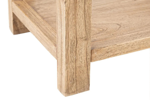 Console 2 tiroirs en bois massif Lior – Style et rangement discret
