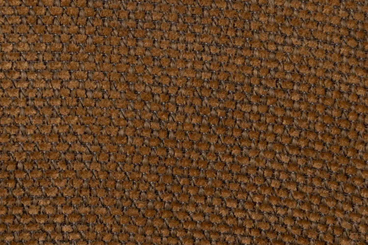 Chaise en tissu avec dossier bois et pieds métal Livia