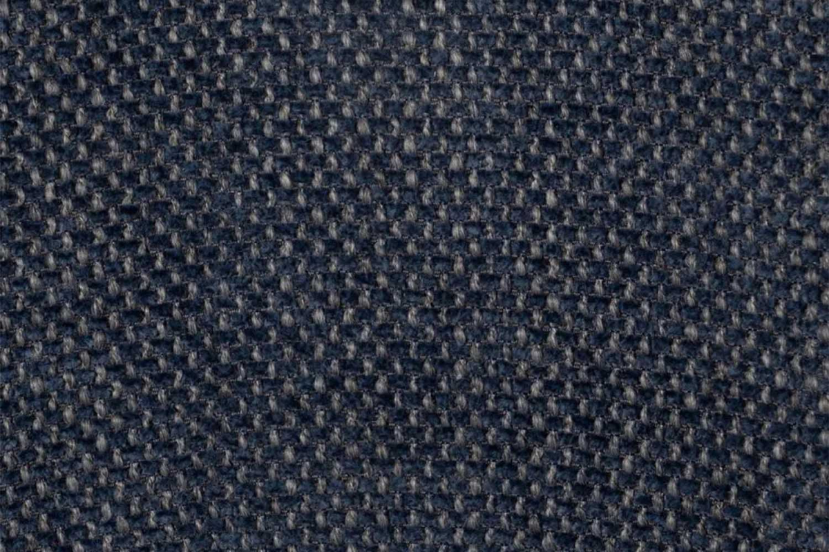 Chaise en tissu avec dossier bois et pieds métal Livia