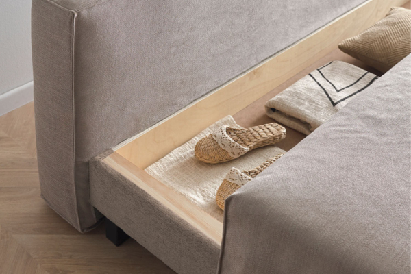 Canapé convertible 2 places confortable et design – Ouverture facile